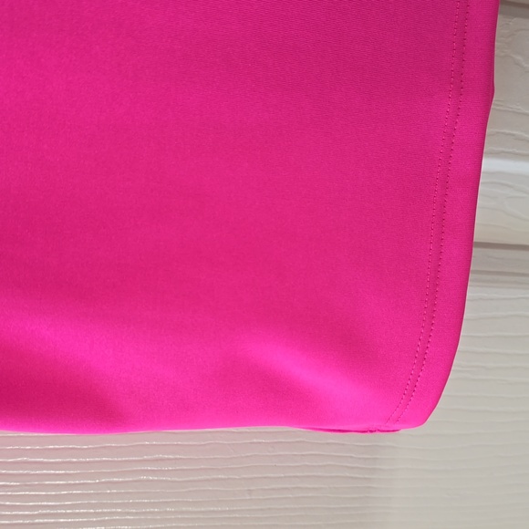 UNDER ARMOUR WOMEN'S FLORESCENT PINK ATHLETIC CROP TOP SIZE XL - Picture 6 of 15